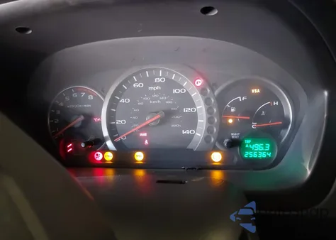 2005 Honda Pilot Ex-L из США, поврежденный, VIN 2HKYF18565H527252